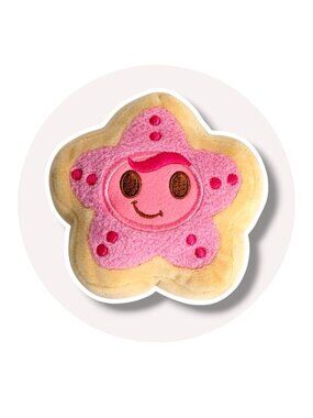 Finding Nemo Disney Munchlings Plush: Frosted Star Cookie Peach, 4 in.